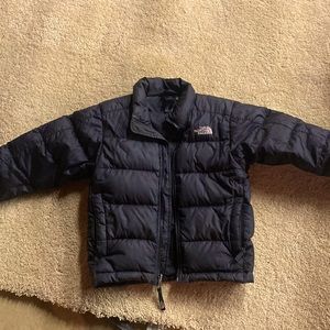 North face extra small/6 boys black jacket